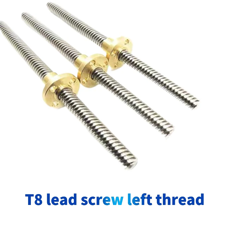 Lead Screw 8Mm - T8 śruba pociągowa lewostronny gwint lead2/3/8mm