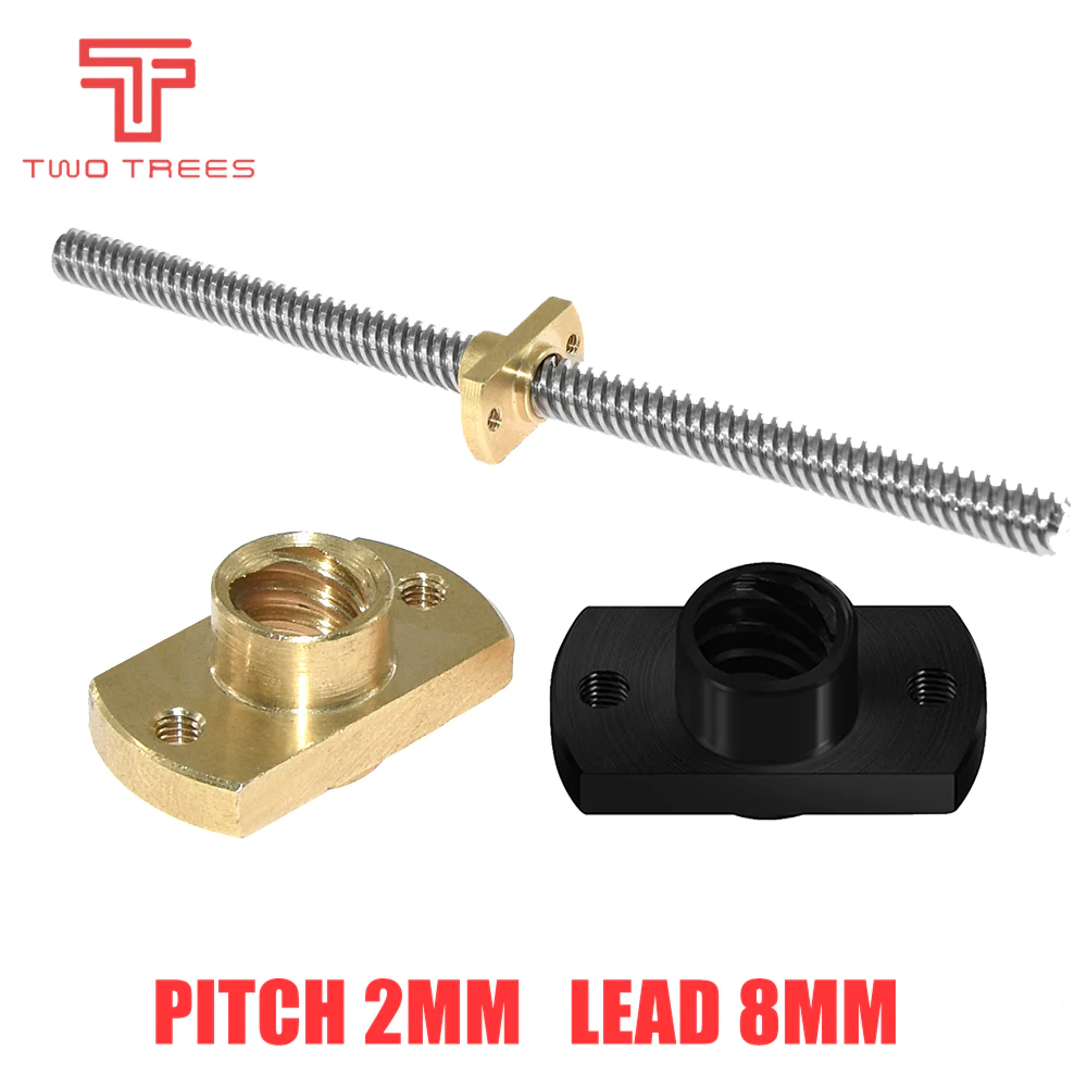 Lead Screw 8Mm - Nakrętka śruby trapezowej T8, skok 2mm,