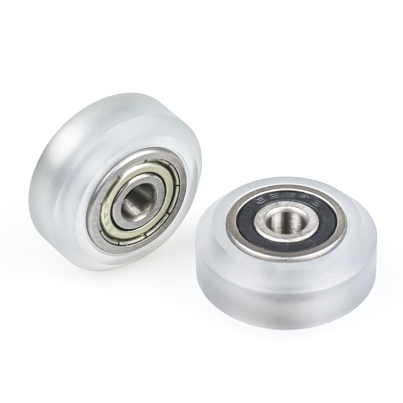 V Slot Wheel - 10 sztuk/partia wysokiej precyzji CNC przezroczysty