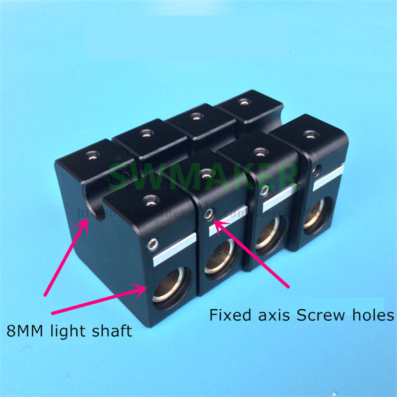 Linear Rod 8Mm - UM2 Ulepszona wersja blok przesuwny krzyżowy