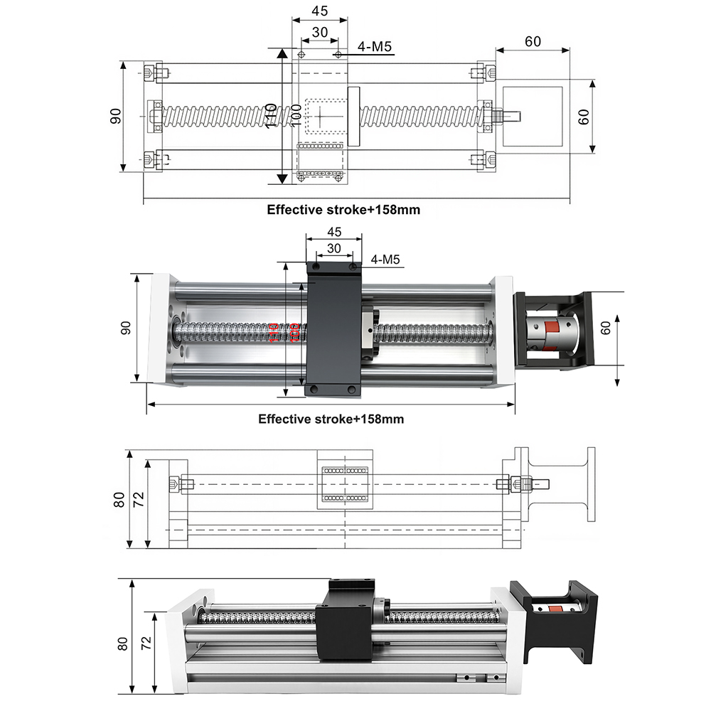 Szyna prowadząca liniowa, opty – Linear Rail recenzja i cena