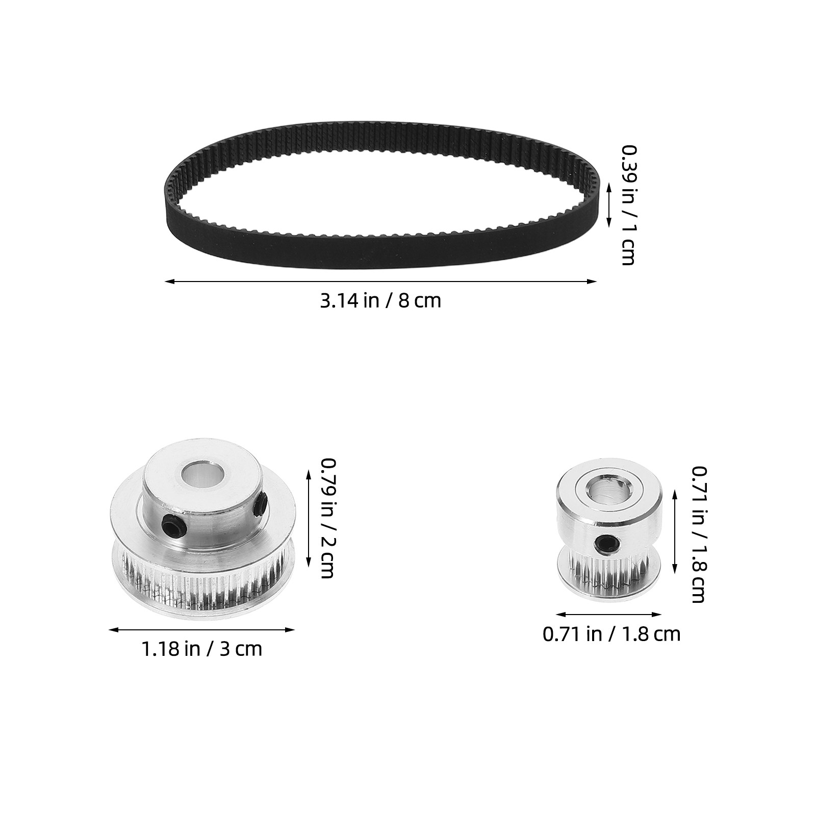 Zestaw koła pasowego paska roz – Gt2 Pulley recenzja i cena