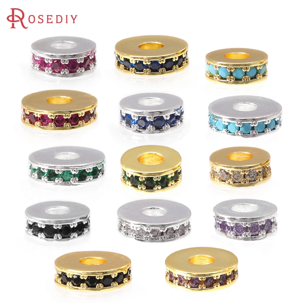 6 SZTUK 6MM 8MM Pozłacane 18K  – Coupling 8Mm recenzja i cena