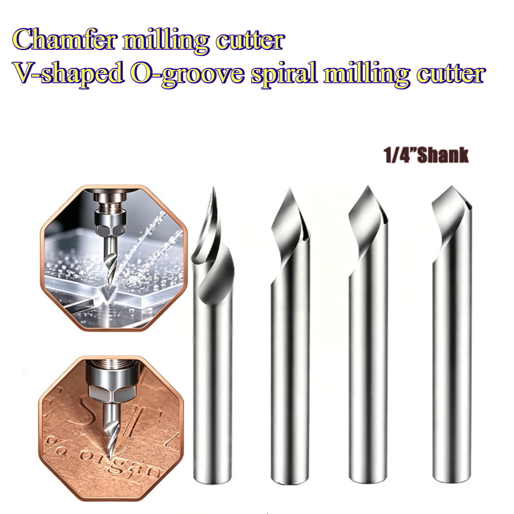 Frez spiralny CNC typu V, trzp – Cnc Bits recenzja i cena