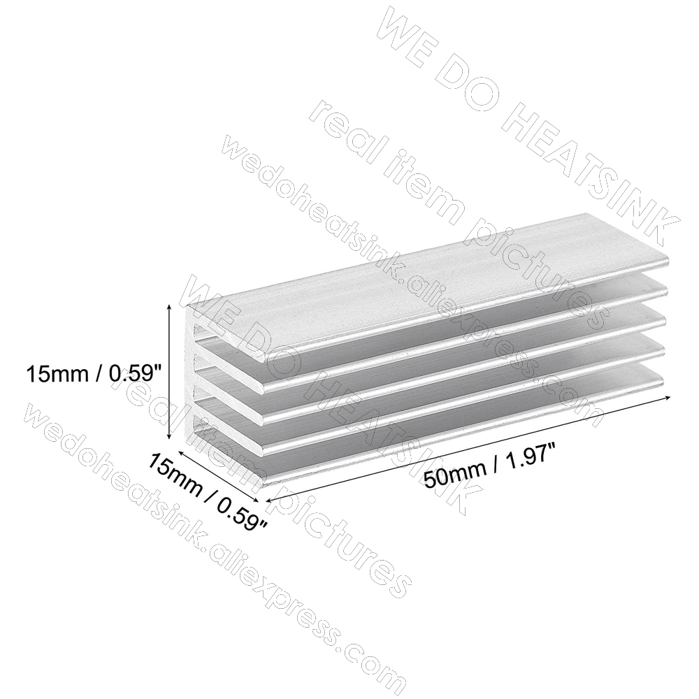 ROBIEMY RADIATOR 50x15x15mm be – Aluminium Extrusion recenzja i cena