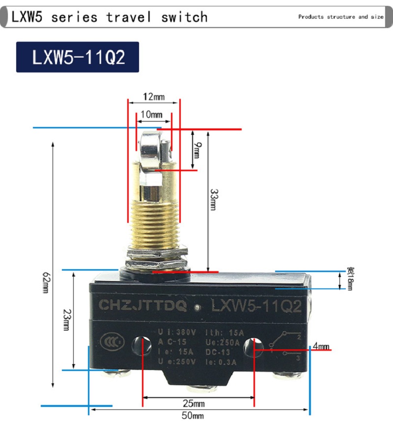 Wyłącznik krańcowy podróżny CH – Limit Switch recenzja i cena