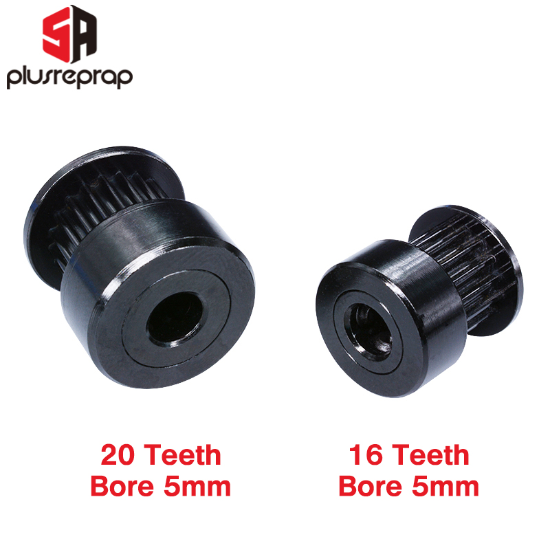 2/5 sztuk GT2 16/20 zęby czarn – Gt2 Pulley recenzja i cena
