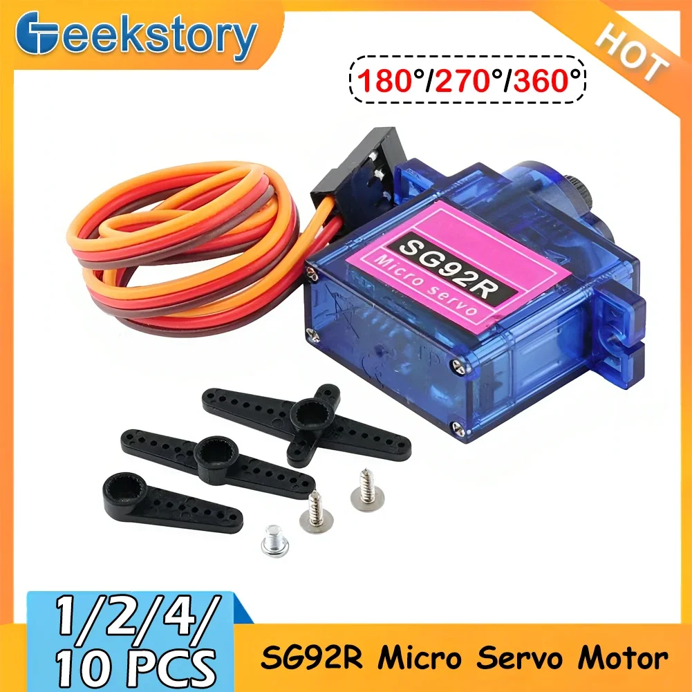 1/2/4/10 sztuk SG92R 9g Mikros – Servo 9G recenzja i cena