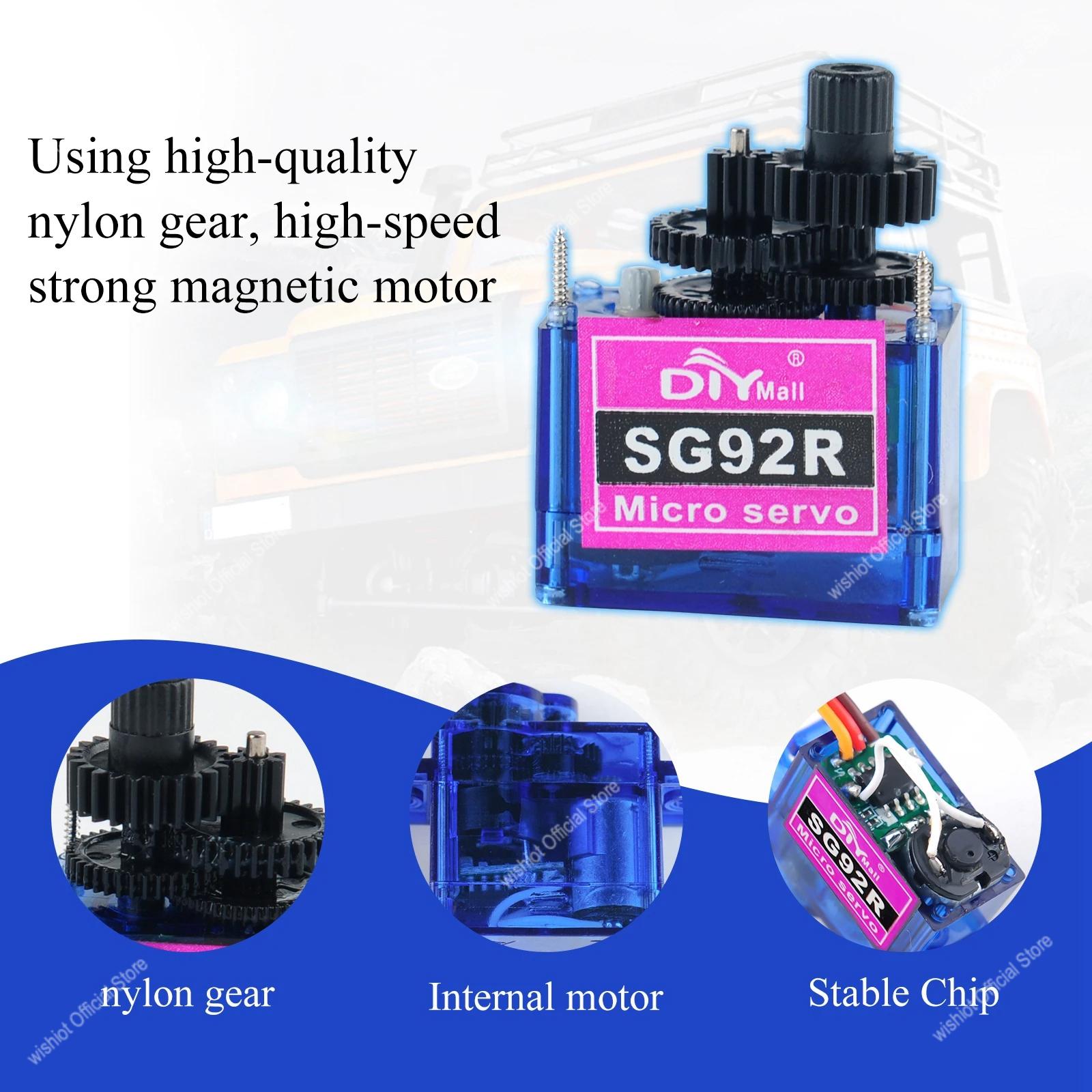 SG92R mikro serwomotor 4.8-6V  – Servo 9G recenzja i cena