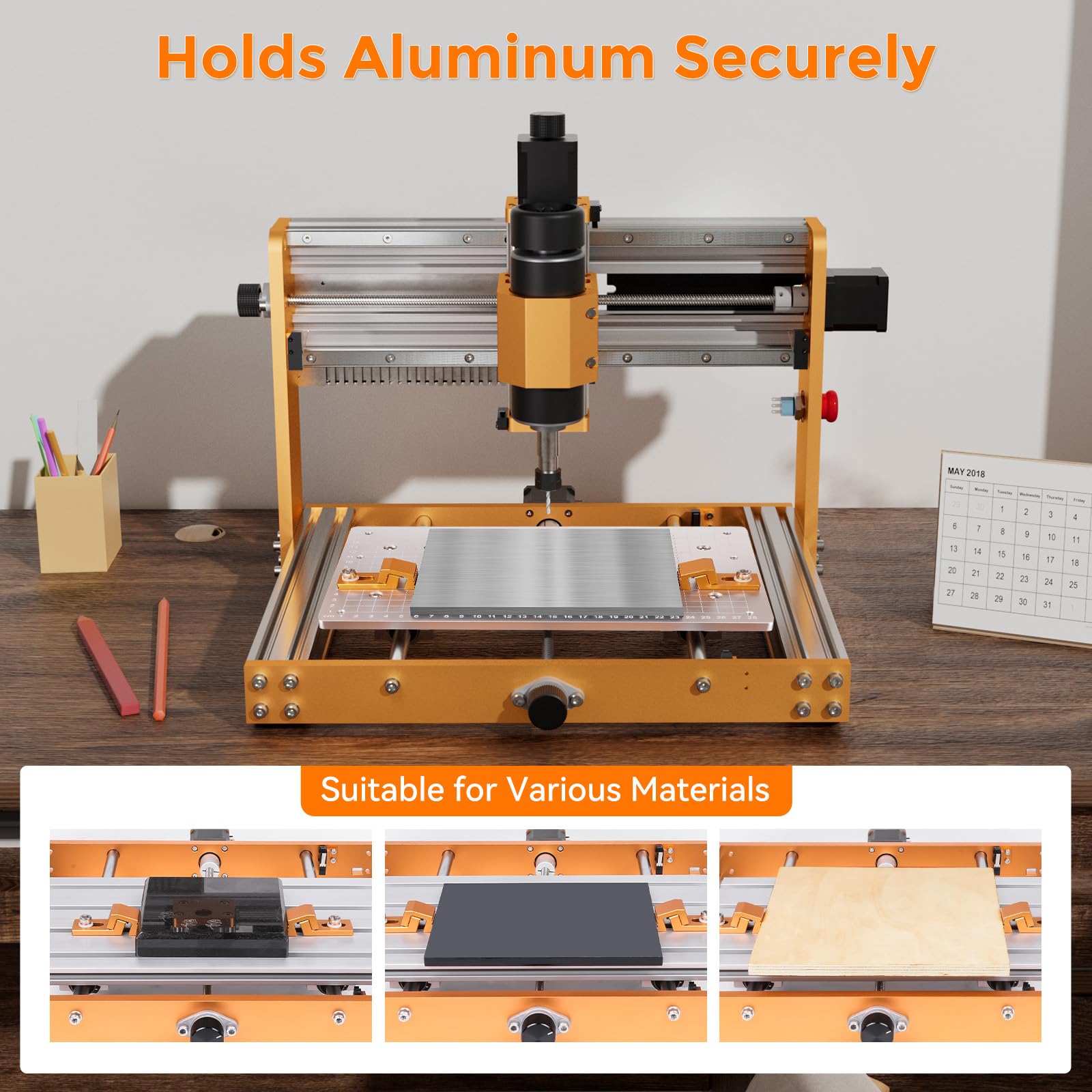 Stoliki CNC z boczną szyną T i – 3018 Cnc recenzja i cena